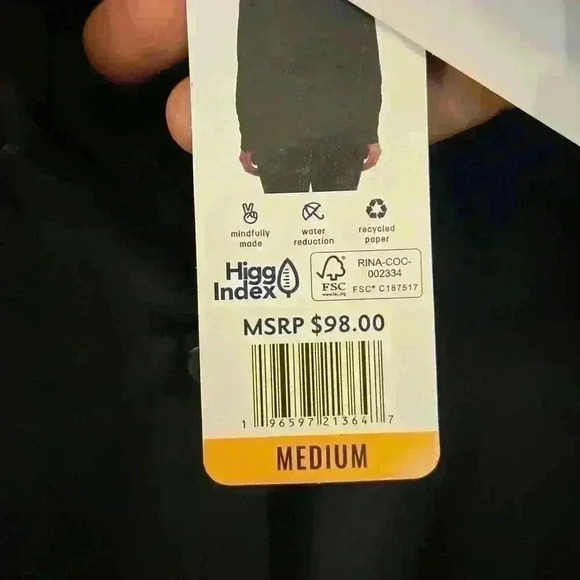 Black Satin Button Down - Picture 4 of 5